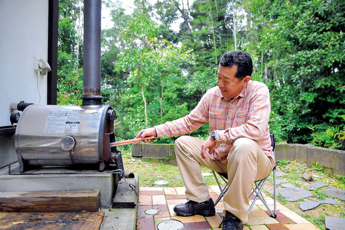 「トトロの森みたいでしょ。」