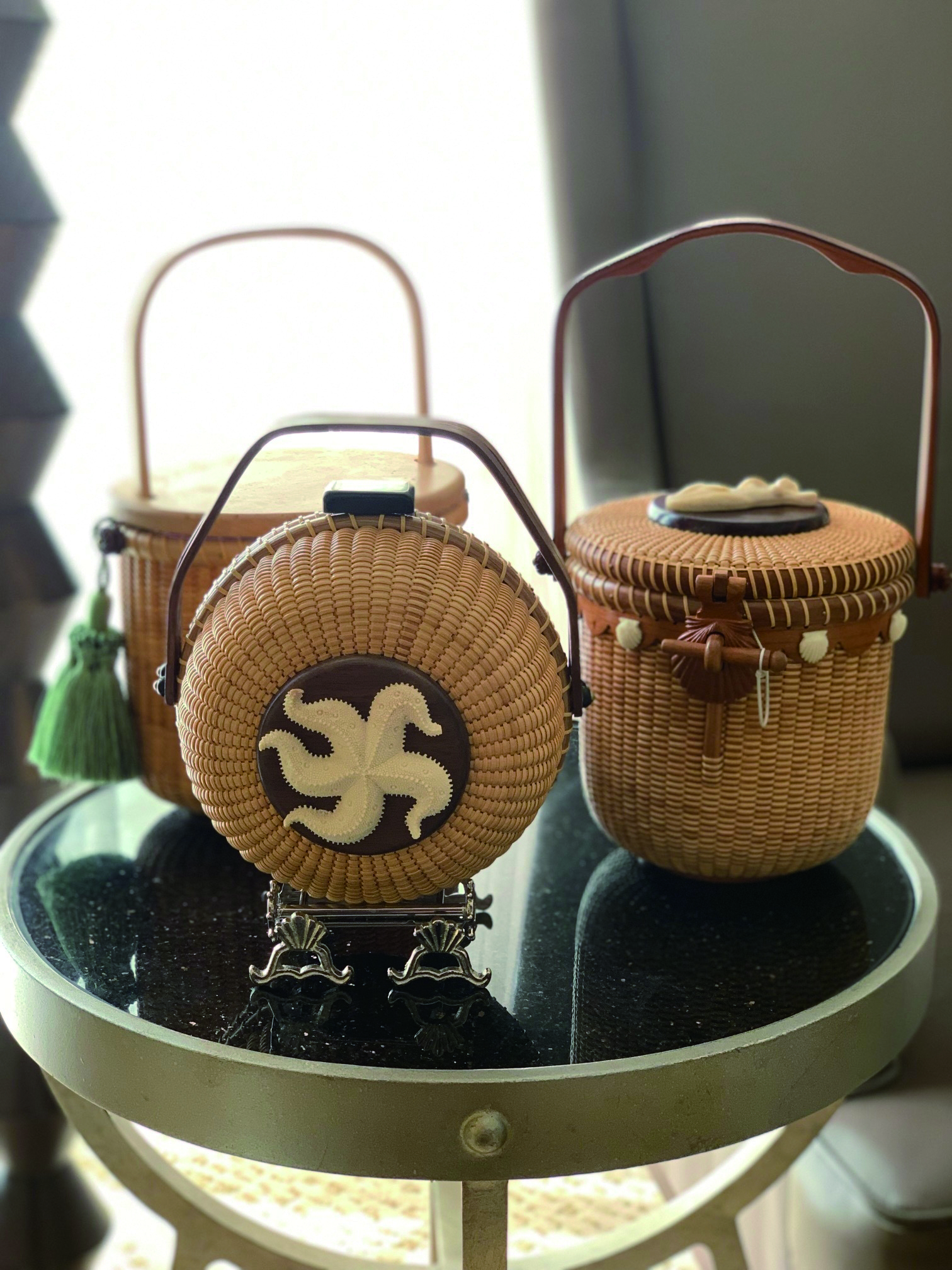ナンタケットバスケット作り